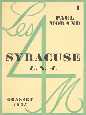 cover image of Syracuse, U.S.A.
